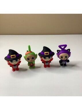 Teletubbies Halloween 2.5-Inch Minifigure Bundle Of 4, Used
